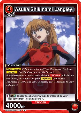 Image of Asuka Shikinami Langley (106) (UE15ST/EVA-1-106) - UE15ST Evangelion New Theatrical Edition Starter Deck