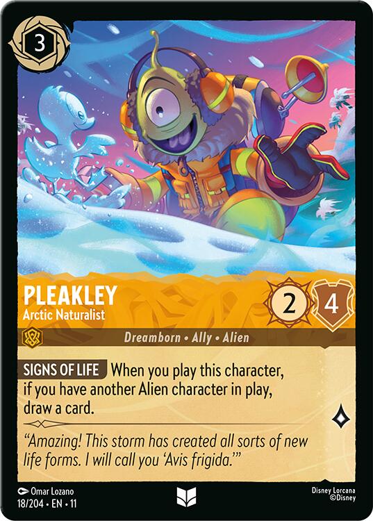 Image of Pleakley - Arctic Naturalist (18/204) [Winterspell]