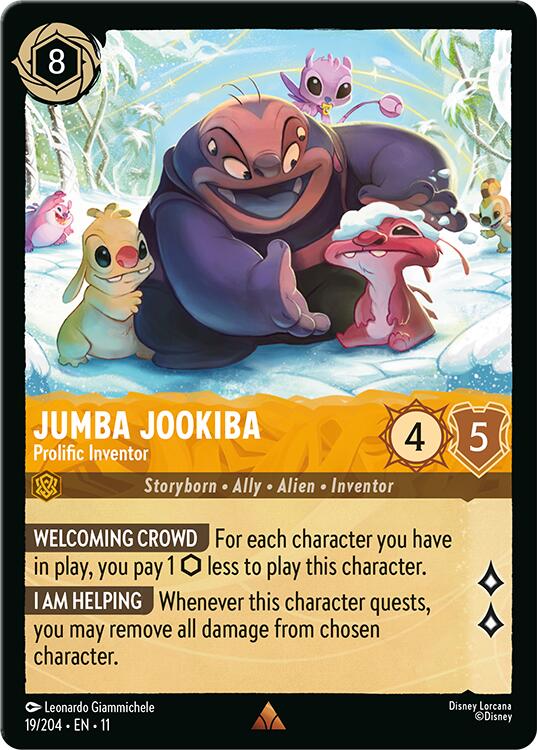 Image of Jumba Jookiba - Prolific Inventor (19/204) [Winterspell]
