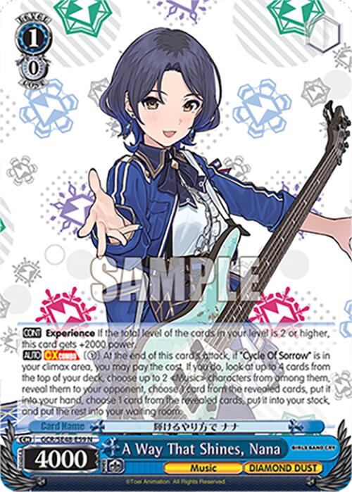 Image of A Way That Shines, Nana (GCR/SE48-E59 N) [Girls Band Cry Premium Booster]
