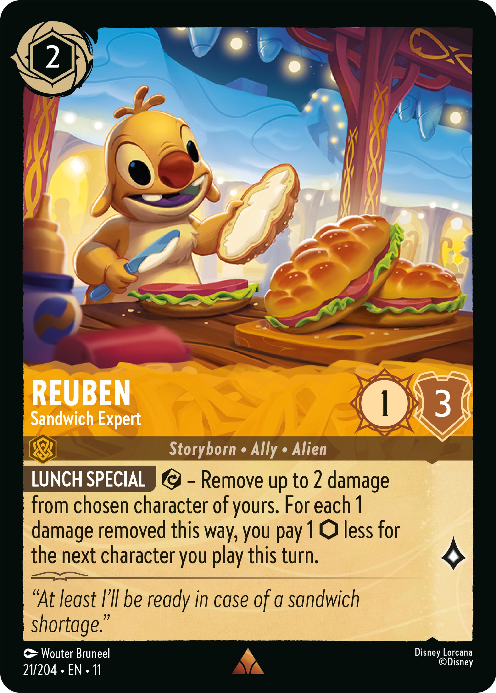 Image of Reuben - Sandwich Expert (21/204) [Winterspell]