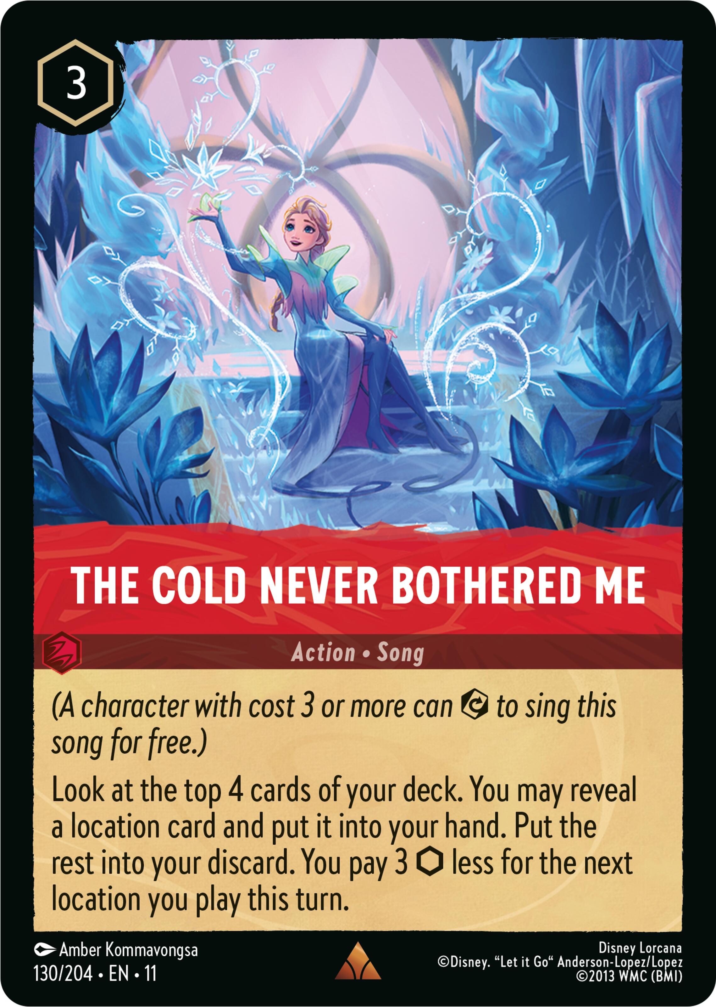 Image of The Cold Never Bothered Me (130/204) [Winterspell]