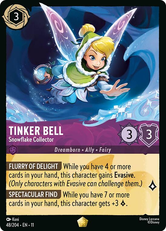 Image of Tinker Bell - Snowflake Collector (48/204) [Winterspell]