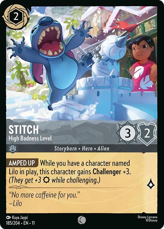 Image of Stitch - High Badness Level (185/204) [Winterspell]