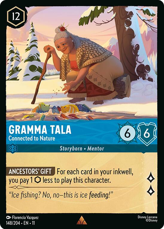 Image of Gramma Tala - Connected to Nature (148/204) [Winterspell]