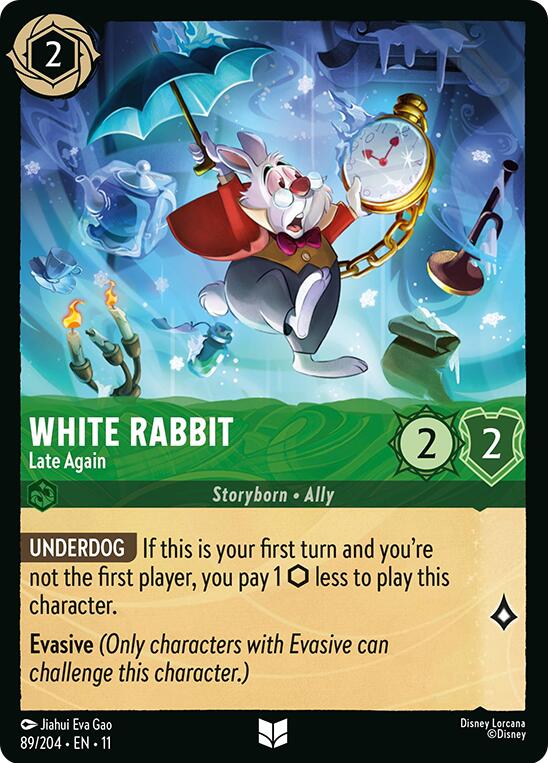 Image of White Rabbit - Late Again (89/204) [Winterspell]