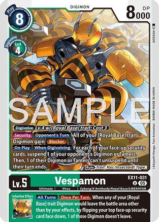 Image of Vespamon [EX11-031] [Dawn of Liberator]