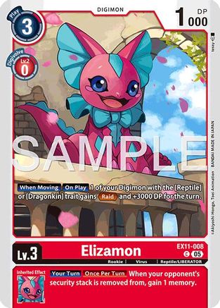 Image of Elizamon [EX11-008] [Dawn of Liberator]