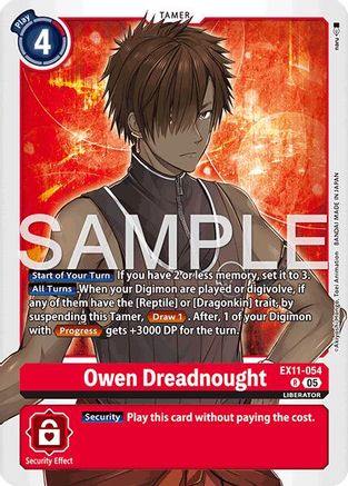 Image of Owen Dreadnought [EX11-054] [Dawn of Liberator]
