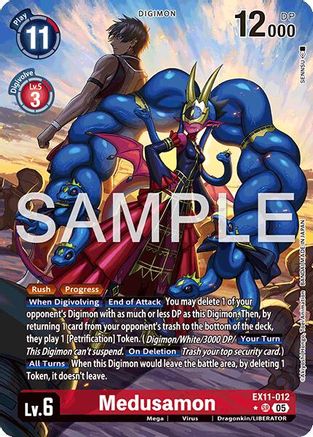 Image of Medusamon [EX11-012] (Alternate Art) [Dawn of Liberator]