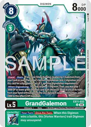 Image of GrandGalemon [EX11-032] [Dawn of Liberator]