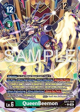 Image of QueenBeemon [EX11-034] (Box Topper) [Dawn of Liberator]