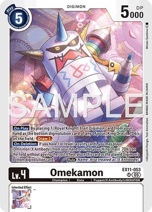 Image of Omekamon [EX11-053] [Dawn of Liberator]