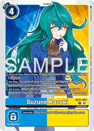 Image of Suzune Kazuki [EX11-057] [Dawn of Liberator]