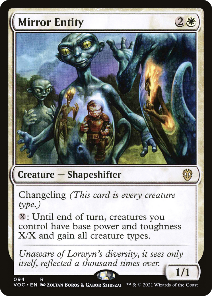 Image of Mirror Entity [Innistrad: Crimson Vow Commander]