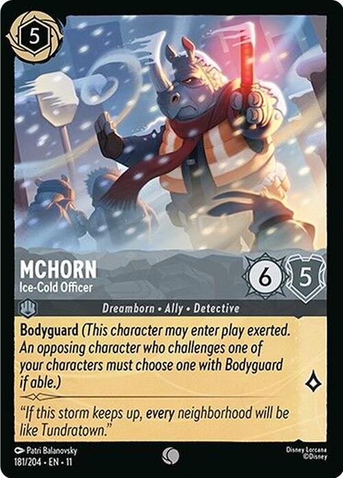 Image of McHorn - Ice-Cold Officer (181/204) [Winterspell]