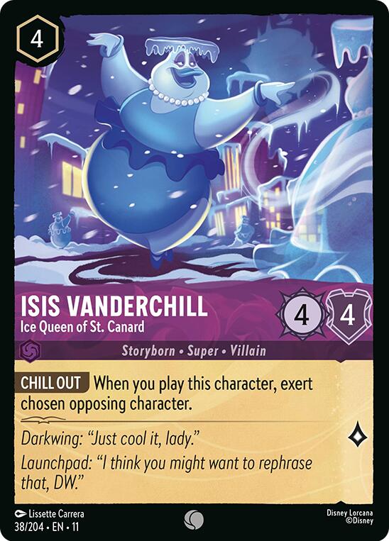 Image of Isis Vanderchill - Ice Queen of St. Canard (38/204) [Winterspell]