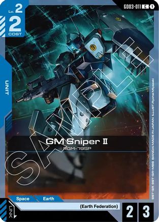 Image of GM Sniper II (GD03-011) - Steel Requiem