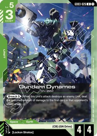 Image of Gundam Dynames (GD03-026) - Steel Requiem