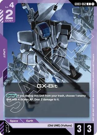 Image of GX-Bit (GD03-062) - Steel Requiem