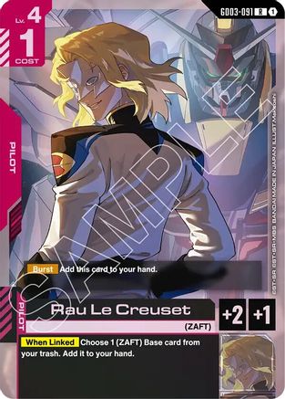 Image of Rau Le Creuset (GD03-091) - Steel Requiem Holofoil