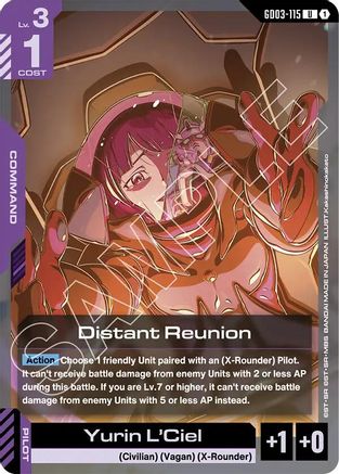 Image of Distant Reunion (GD03-115) - Steel Requiem