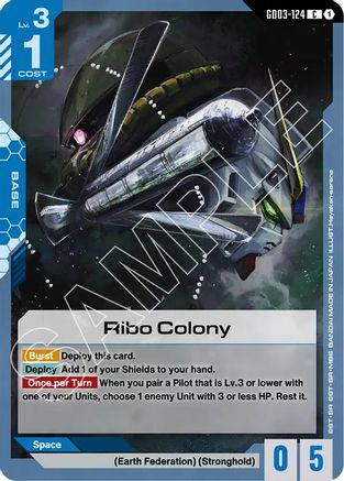 Image of Ribo Colony (GD03-124) - Steel Requiem