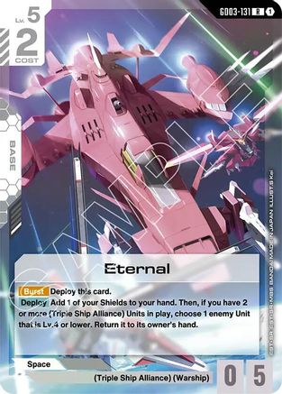 Image of Eternal (GD03-131) - Steel Requiem Holofoil