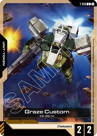 Image of Graze Custom (T-016) - Steel Requiem