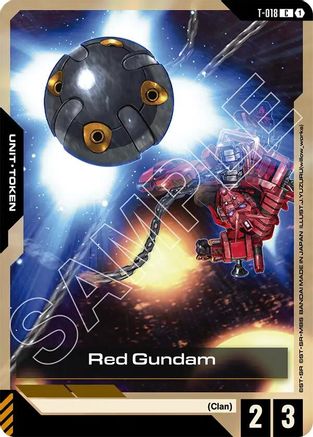 Image of Red Gundam (T-018) (T-018) - Steel Requiem