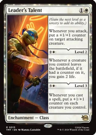 Image of Leader's Talent [Teenage Mutant Ninja Turtles]