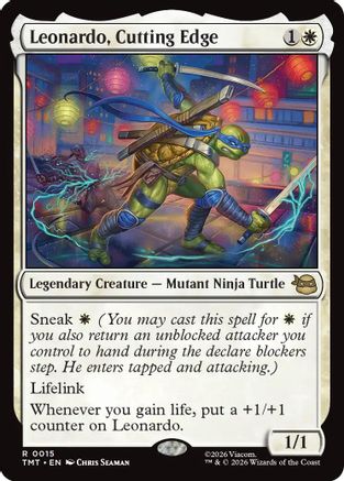Image of Leonardo, Cutting Edge [Teenage Mutant Ninja Turtles]