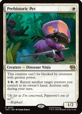 Image of Prehistoric Pet [Teenage Mutant Ninja Turtles]