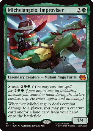 Image of Michelangelo, Improviser [Teenage Mutant Ninja Turtles]