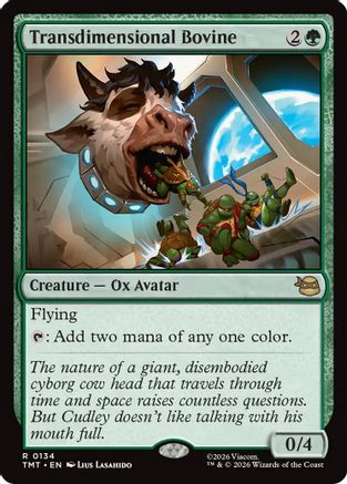 Image of Transdimensional Bovine [Teenage Mutant Ninja Turtles]
