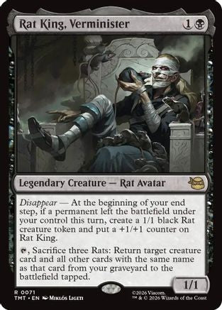 Image of Rat King, Verminister [Teenage Mutant Ninja Turtles]