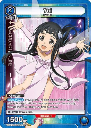 Image of Yui (022) (UEX06BT/SAO-2-022) - UEX06BT Sword Art Online Vol2 Foil