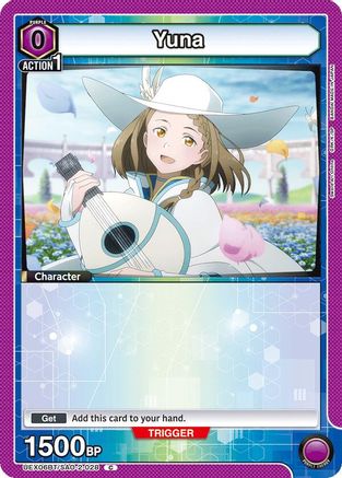 Image of Yuna (028) (UEX06BT/SAO-2-028) - UEX06BT Sword Art Online Vol2