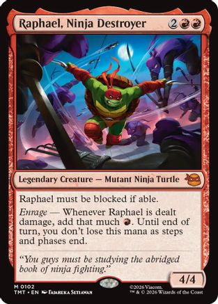Image of Raphael, Ninja Destroyer [Teenage Mutant Ninja Turtles]