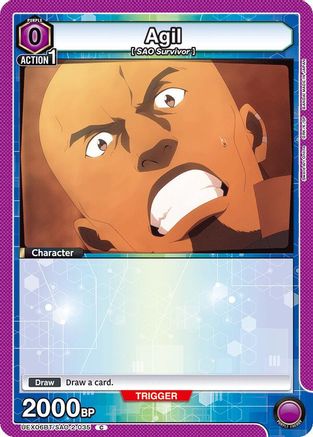 Image of Agil (035) (UEX06BT/SAO-2-035) - UEX06BT Sword Art Online Vol2