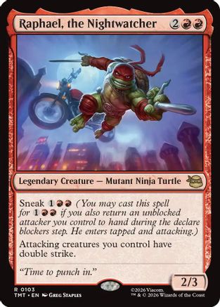 Image of Raphael, the Nightwatcher [Teenage Mutant Ninja Turtles]