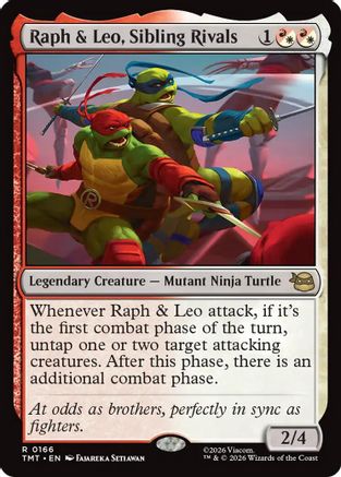 Image of Raph & Leo, Sibling Rivals [Teenage Mutant Ninja Turtles]