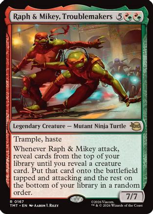 Image of Raph & Mikey, Troublemakers [Teenage Mutant Ninja Turtles]