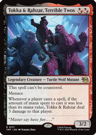 Image of Tokka & Rahzar, Terrible Twos [Teenage Mutant Ninja Turtles]