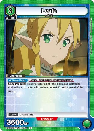 Image of Leafa (070) (UEX06BT/SAO-2-070) - UEX06BT Sword Art Online Vol2