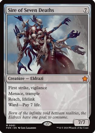 Image of Sire of Seven Deaths [Lorwyn Eclipsed Promos]