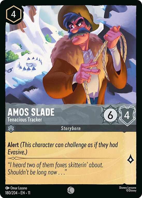 Image of Amos Slade - Tenacious Tracker (180/204) [Winterspell]