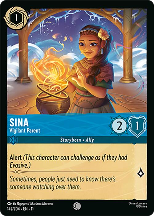 Image of Sina - Vigilant Parent (142/204) [Winterspell]