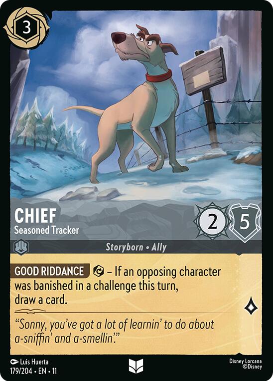 Image of Chief - Seasoned Tracker (179/204) [Winterspell]