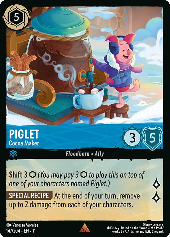Image of Piglet - Cocoa Maker (147/204) [Winterspell]